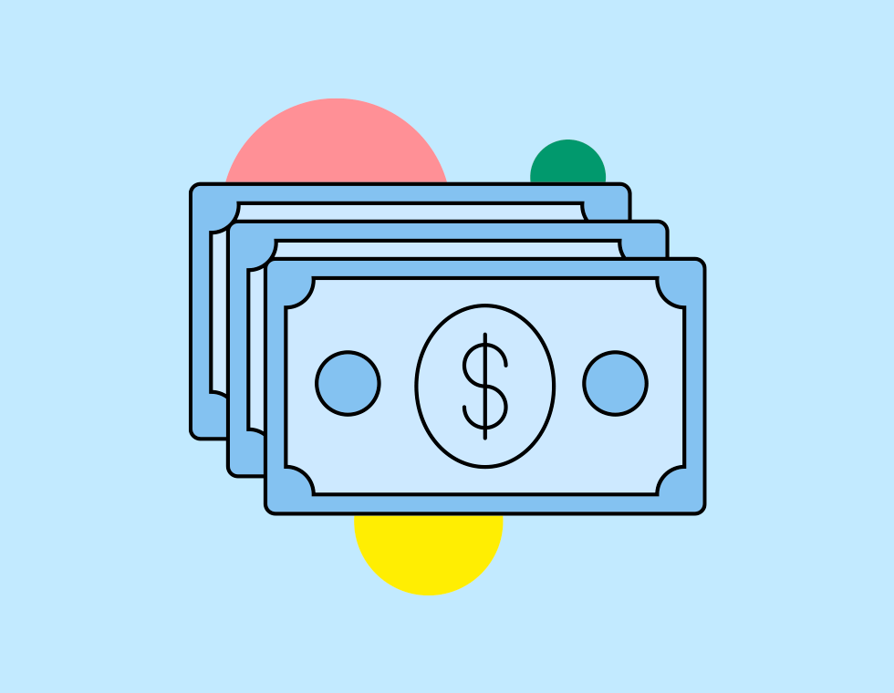 Illustration of money.