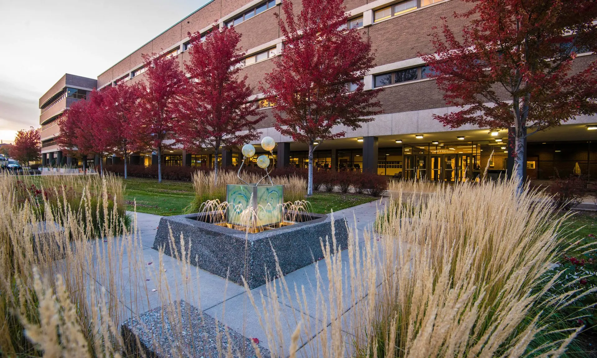 Photo of the college campus.