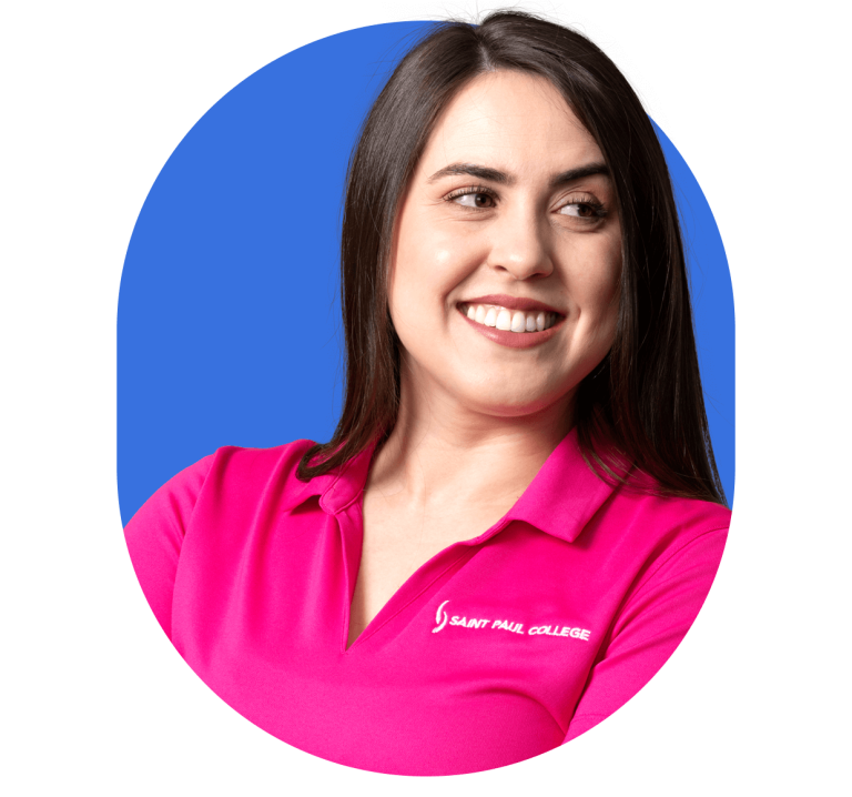 Hellen, a student at Saint Paul College.