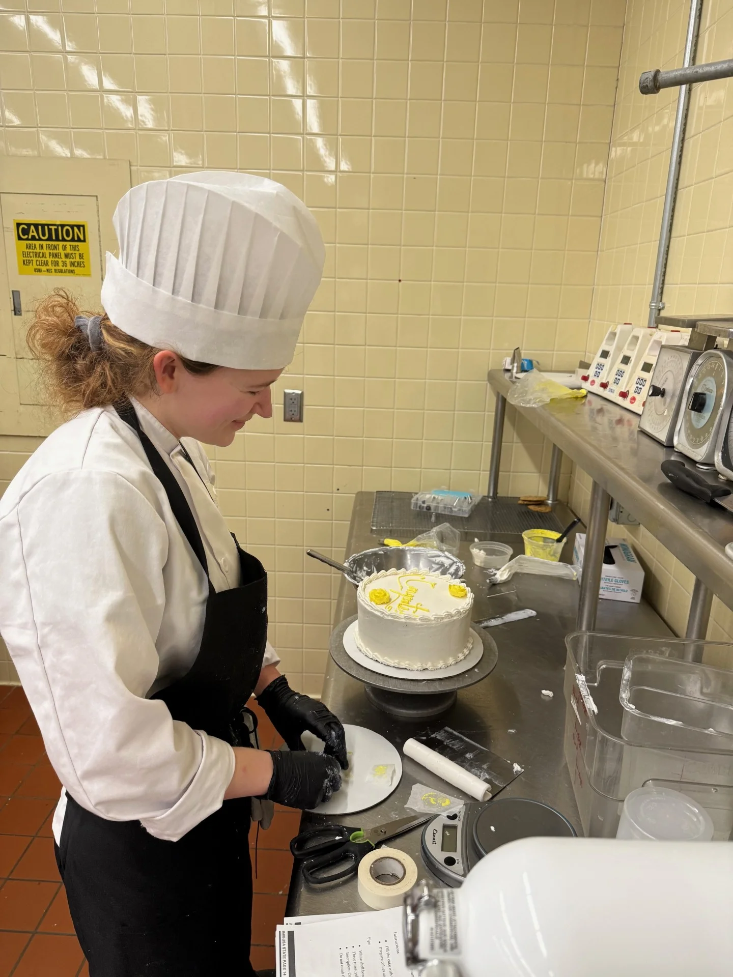 Pastry Student 1