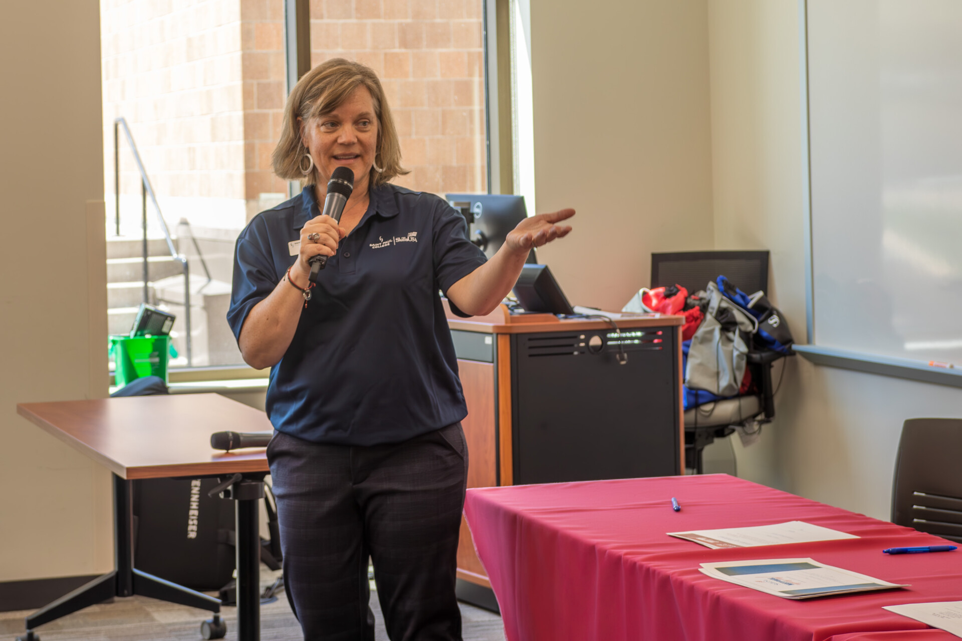 VA Haymen Barber speaking