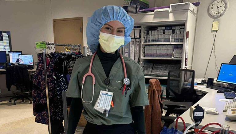 Areli posing for the camera