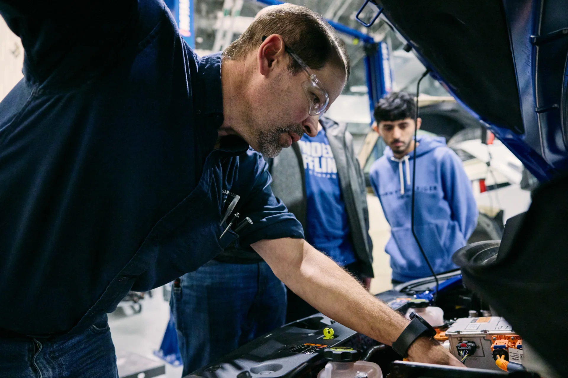 Checking under the hood.