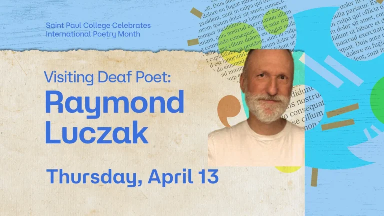 Deaf Poet Raymond Luczak