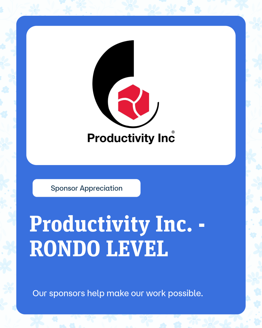 Productivity Inc - RONDO LEVEL Sponsor