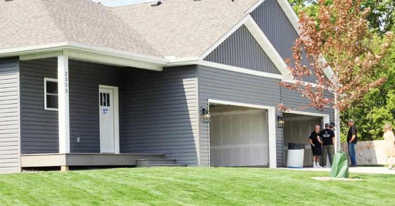 North Saint Paul duplex that Saint Paul College cabinetmaking and carpentry students helped build