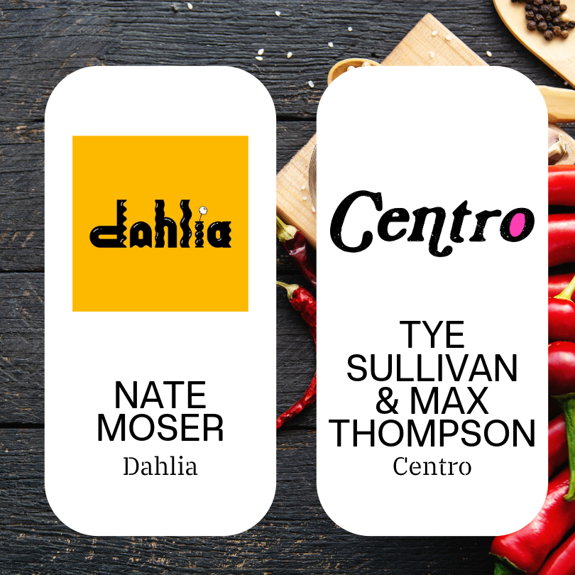 Nate Moser (Dahlia) and Tye Sullivan & Max Thompson (Centro)